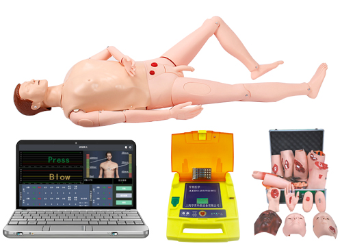 高级多功能计算机控制心肺复苏模拟人（无线版-心肺复苏、AED除颤、基础护理、创伤）
