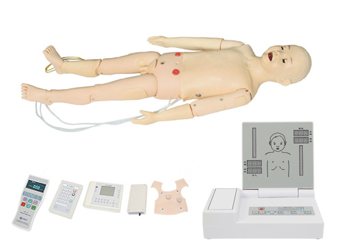 高级多功能五岁儿童综合急救训练模拟人（ACLS高级生命支持、嵌入式系统）