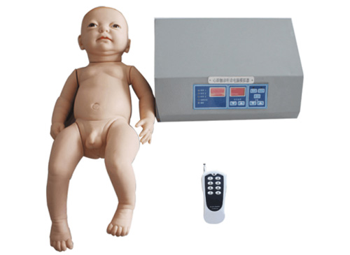 数字遥控式婴儿心肺触诊听诊电脑模拟人