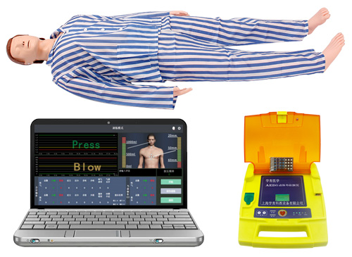 高级多功能计算机控制心肺复苏模拟人（无线版-心肺复苏、血压测量、AED除颤、基础护理）
