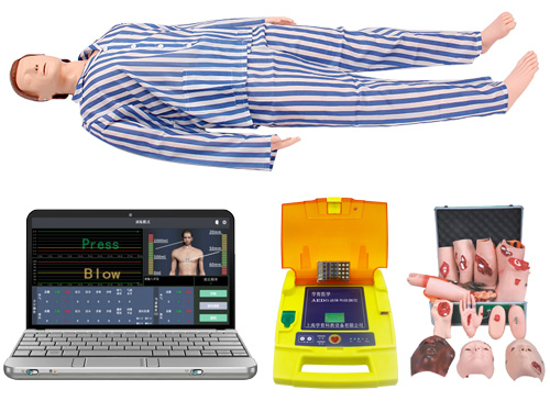 无线版心肺复苏血压测量AED除颤创伤模拟人