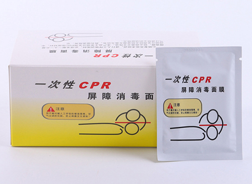 一次性CPR训练屏障消毒面膜